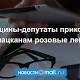 Женщины-депутаты прикололи к лацканам розовые ленты - Новости Mail.Ru