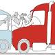 Импортные грузовики притормозят на въезде - Коммерсантъ